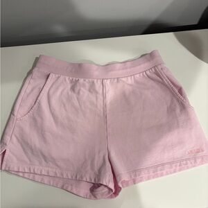 Aritzia Terry sweat fleece mega fold hi mini shorts